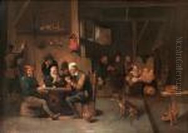 Cardgame At The Inn - view 1