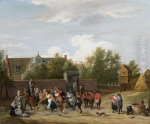 Fete De Paysans by David The Younger Teniers