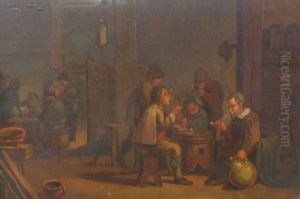 Tavern Interior With Figures