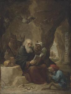 The Temptation Of Saint Anthony by David The Younger Teniers
