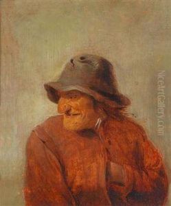 Halbfigur Eines Bauern by David The Younger Teniers
