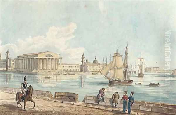 La Bourse, St Petersburg - view 1