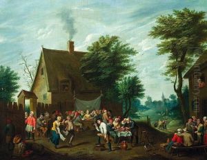 Noces Villageoises by David The Younger Teniers