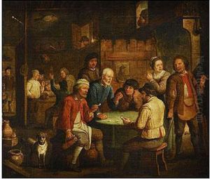 Jugadores De Dados by David The Younger Teniers