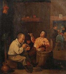 Tavern Scene by David The Younger Teniers