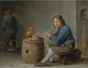 A Boy Smoking