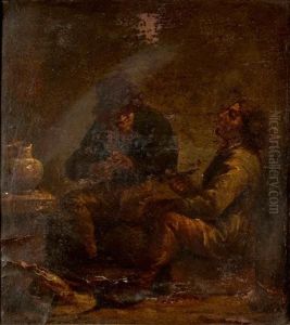 Interno Di Locanda Con Fumatori