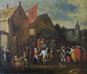 Peasant Kermis by David The Younger Teniers