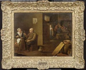 In The Tavern by David The Younger Teniers