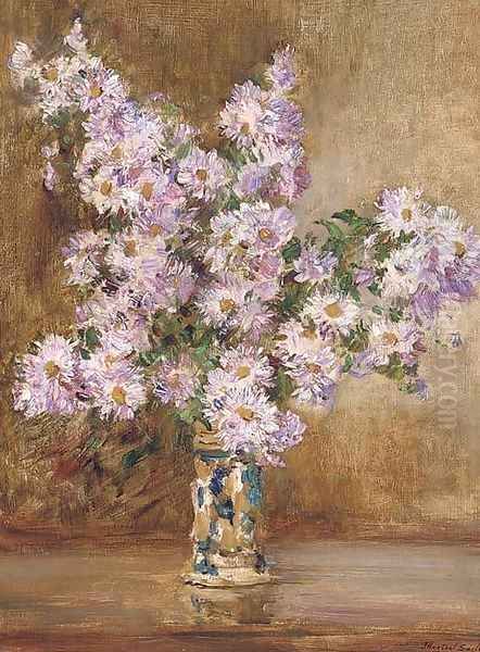 Michaelmas Daisies - view 1