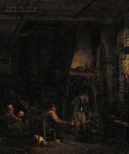 The Younger Warming by David The Younger Teniers