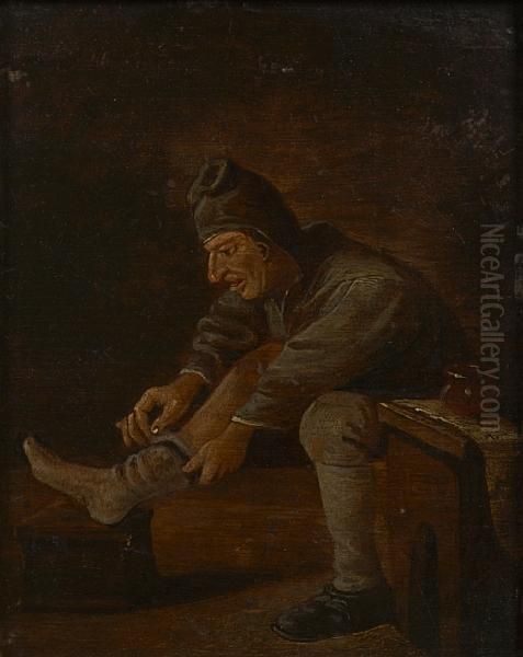 A Figure In An Interior - view 1