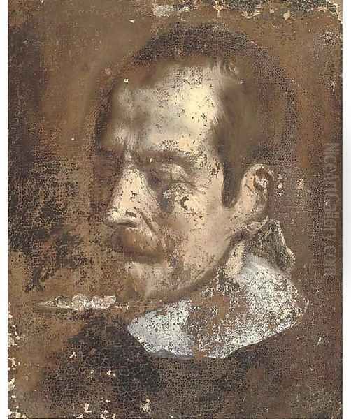 Portrait of a gentleman, bust-length - view 1
