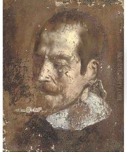 Portrait of a gentleman, bust-length Portrait of a gentleman, bust-length