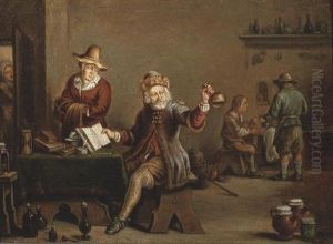 A Quack At Work In An Inn