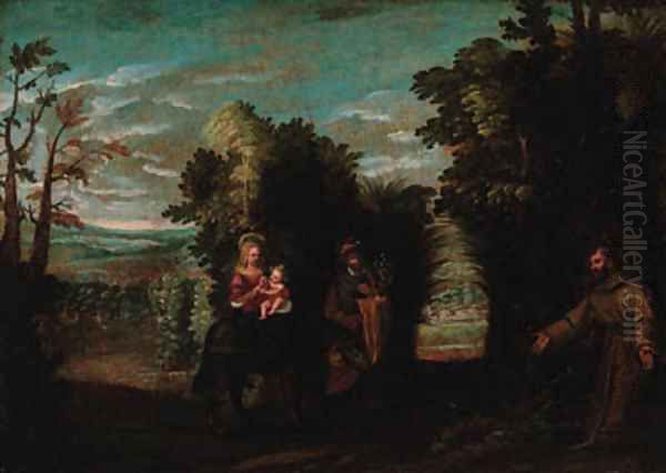 The Rest on the Flight into Egypt - view 1