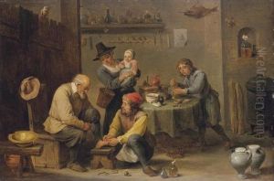 A Doctor's Surgery by David The Younger Teniers