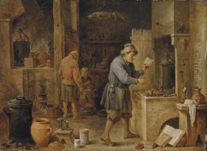 An Alchemist In His Workshop