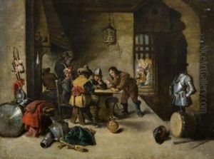 Interior De Taberna by David The Younger Teniers