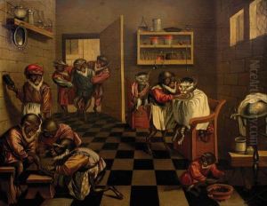 At The Doctor's by David The Younger Teniers