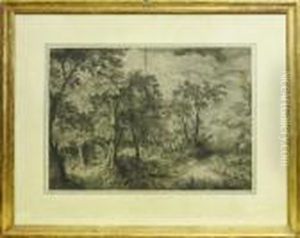 Caccia Al Cervo by David The Younger Teniers