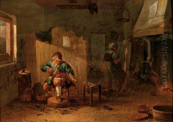 A Cobbler In His Workshop - view 1