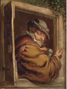 Enjoying A Pipe And A Good Ale by David The Younger Teniers