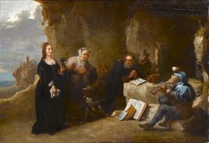 The Temptation Of Saint Anthony by David The Younger Teniers