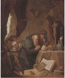 The Temptation Of Saint Antony by David The Younger Teniers