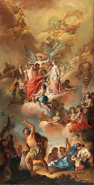 The Marriage of Hercules and Hebe - view 1