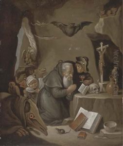 The Temptation Of Saint Antony by David The Younger Teniers