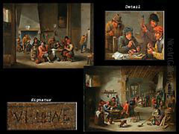 Bauern In Einer Dorfschanke - view 1