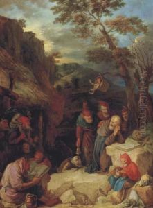 The Temptation Of Saint Anthony by David The Younger Teniers