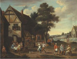 Village Kermesse by David The Younger Teniers