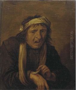 The Sense Of Touch by David The Younger Teniers