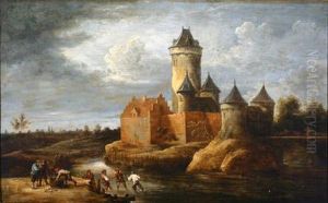 Landscape With Castle And Figures