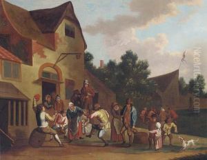 A Village Kermesse by David The Younger Teniers