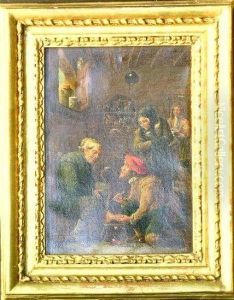 Bears Signature by David The Younger Teniers