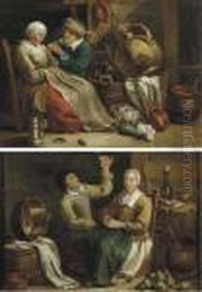 A Kitchen Interior; An Interior Of An Inn - view 1