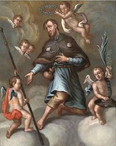 Saint James the Greater by Spanish School