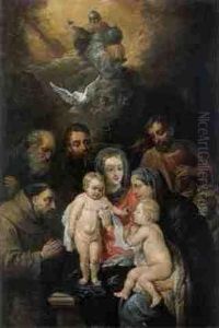 Heilige Familie Mit Der Hl.elisabeth Heilige Familie Mit Der Hl.elisabeth