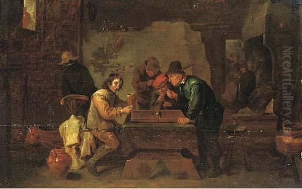 The Backgammon Players - view 1