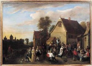 Le Jeune Kermesse Flamande, 1898 by David The Younger Teniers
