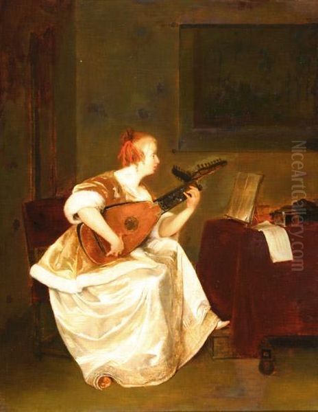The Lute Player - view 1