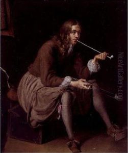Seated Gentleman With A Pipe
