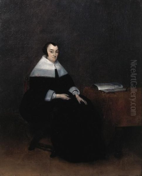 Portrait Of An Elderly Woman - view 1
