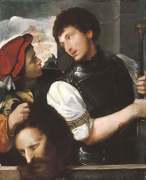 David with the Head of Goliath - view 1