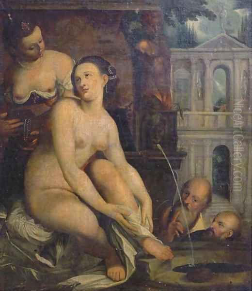 Susanna and the Elders - view 1