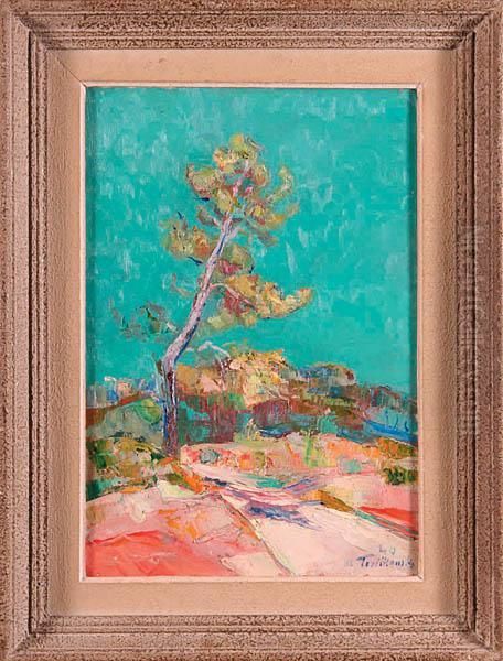 Drzewo Na Tle Blekitu, 1940 R. - view 1