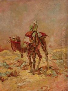 Z Podrozy Do Maroka - Arab Na Wielbladzie